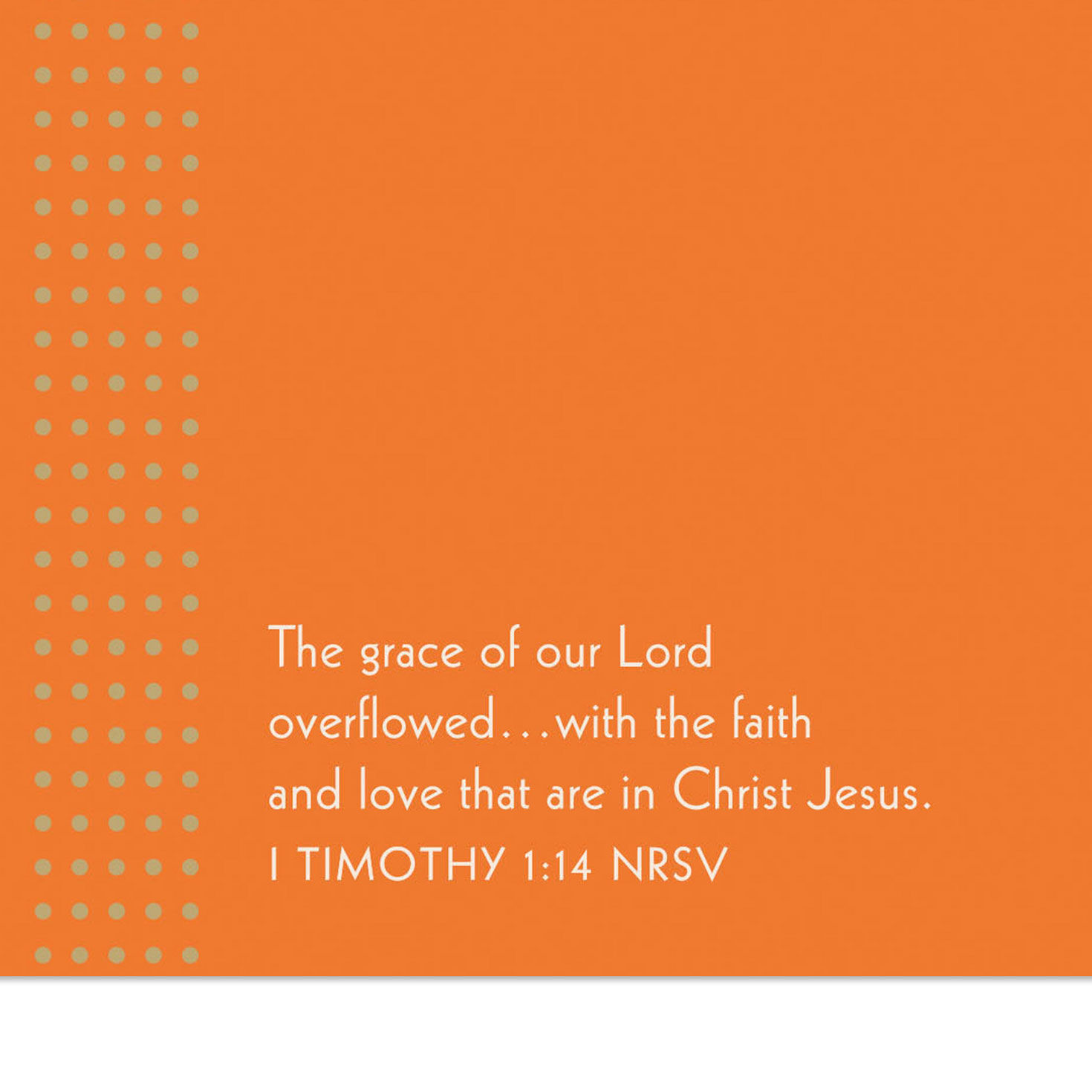 Sunset Lake Grasses Religious Congratulations Card scripture image number 3