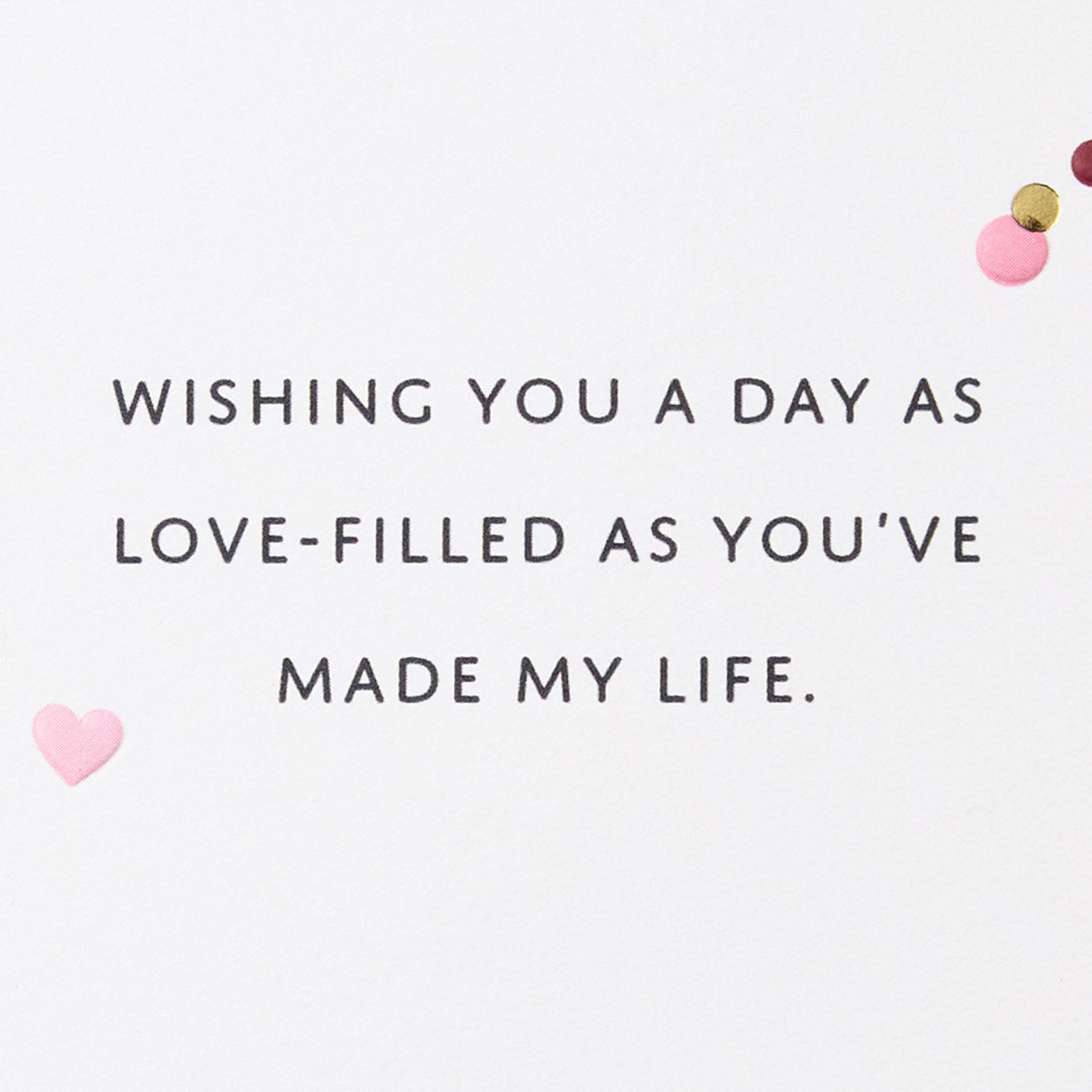 Heart Confetti Envelope Valentine's Day Card Sentiment image number 2
