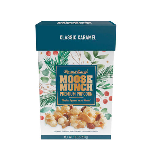 Harry & David Classic Caramel Moose Munch Holiday Box, 10 oz., 