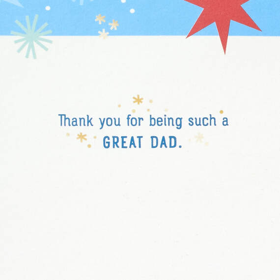 You're a Great Dad 3D Pop-Up Father's Day Card for Dad, , large image number 3