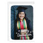 White Frame Folded Graduation Photo Card, , large image number 3