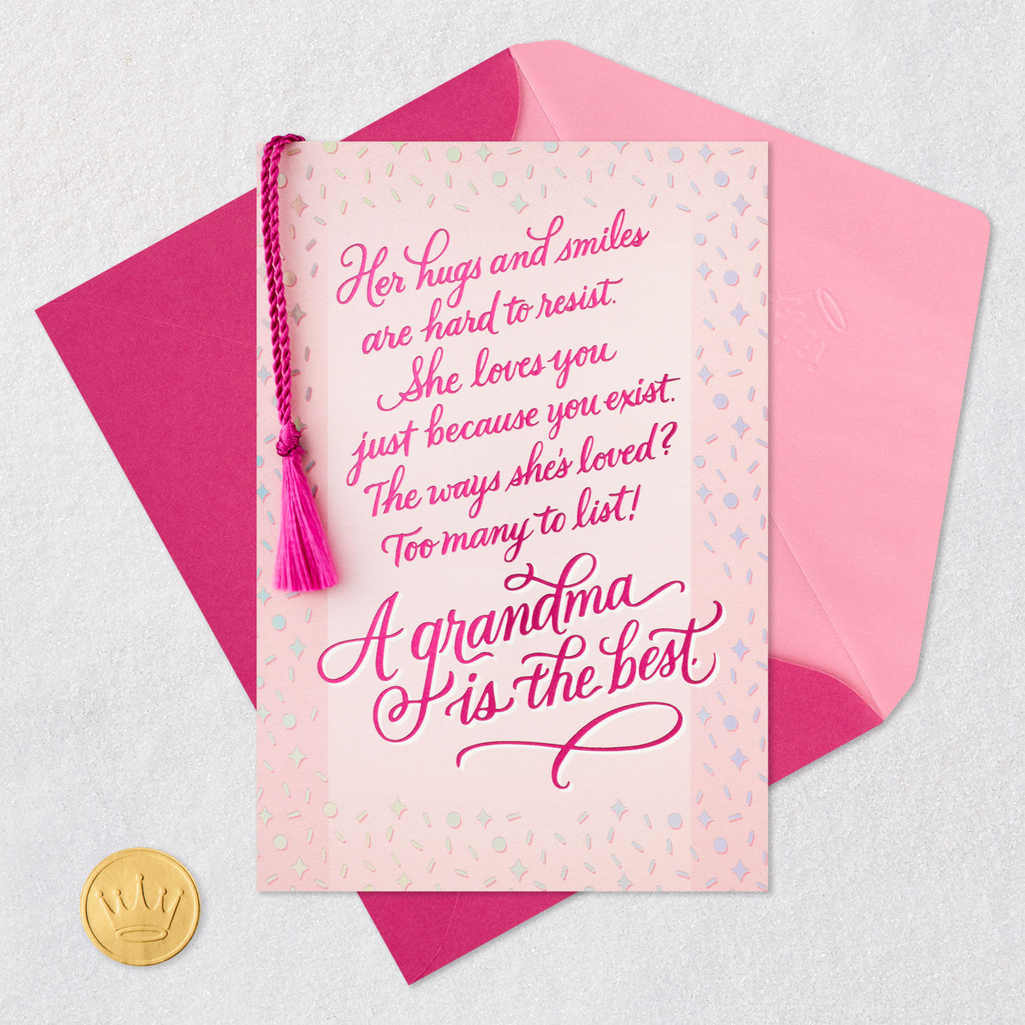 The Best in a Million Ways Birthday Card for Grandma, , large image number 9