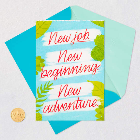 New Adventure, New Beginning New Job Card, , large image number 5