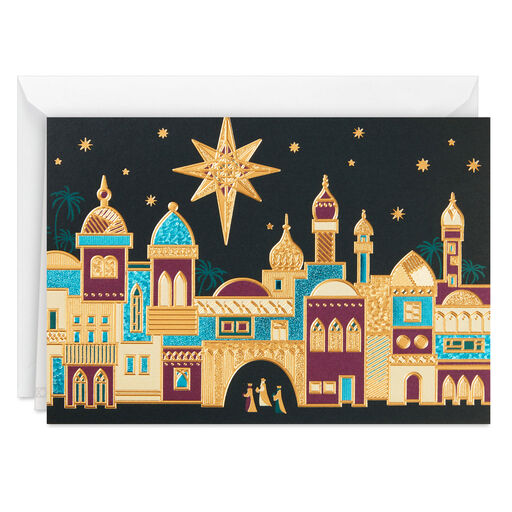 UNICEF Wise Men in Bethlehem Boxed Christmas Cards, Pack of 12, 
