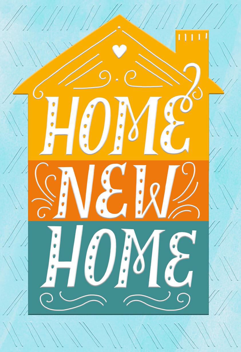 Home New Home Congratulations Card