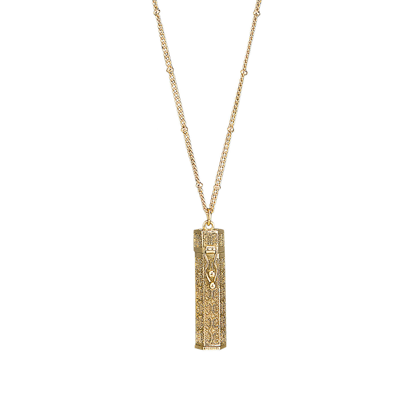 Alexa's Angels But First, Pray Gold Pendant Necklace