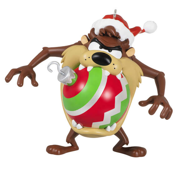 Looney Tunes™ Taz™ More Than He Can Chew Ornament, , large image number 1