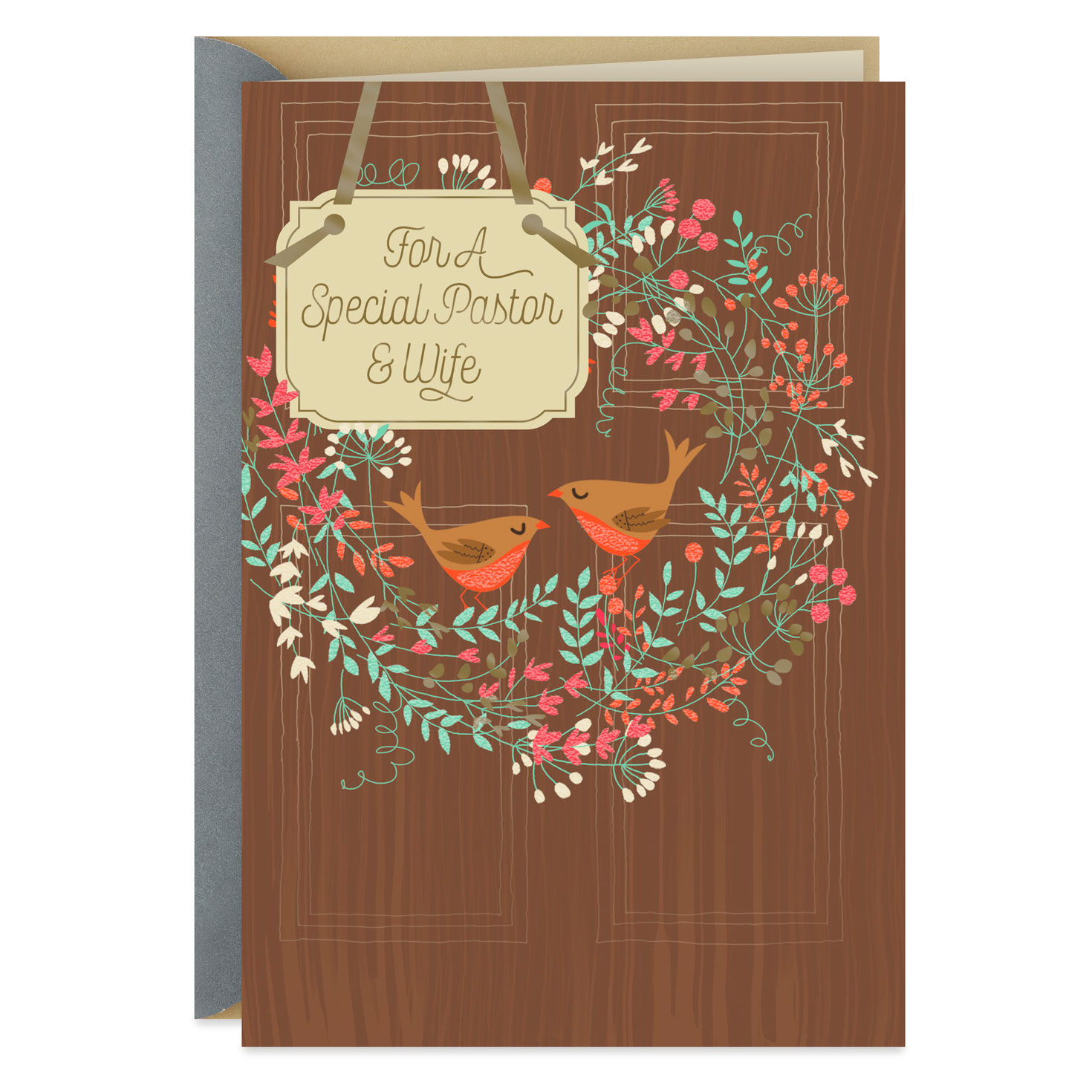 You Touch the Hearts of Others Religious Clergy Appreciation Card for Pastor and Wife