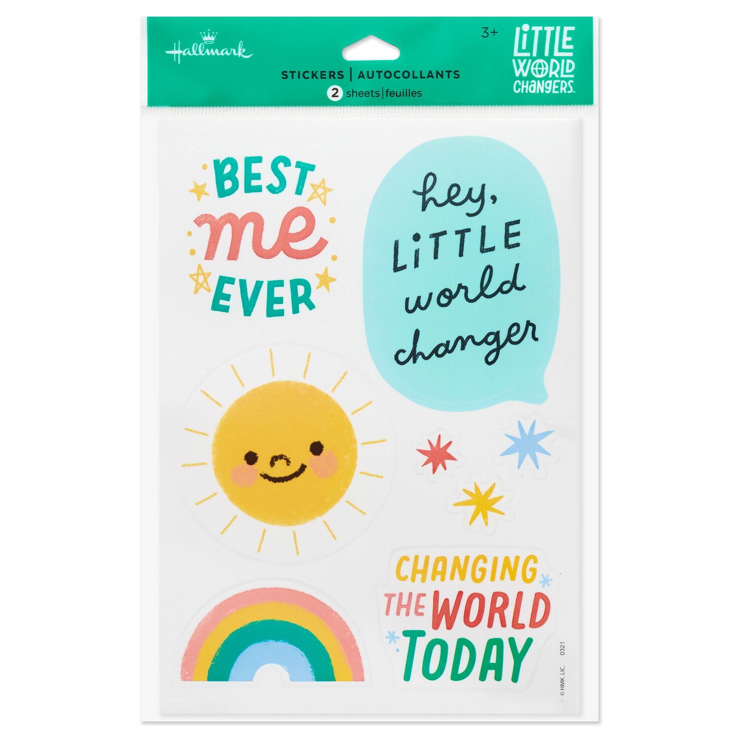 Little World Changers&trade; Kindness Repositionable Stickers, Pack of 12, , large image number 5