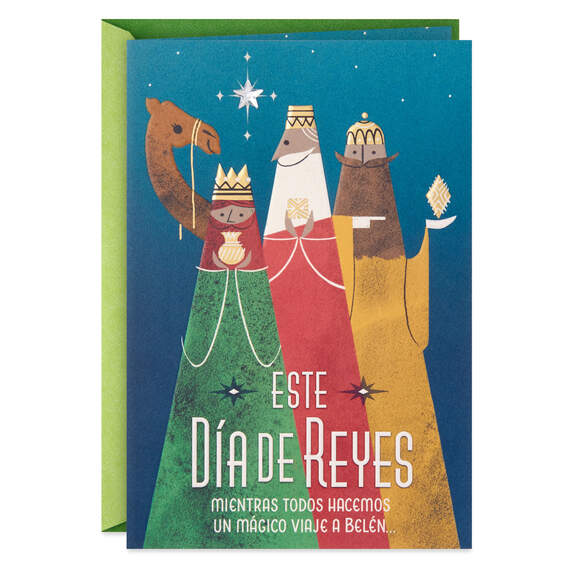 Magical Journey Spanish-Language Three Kings Day Card, , large image number 1