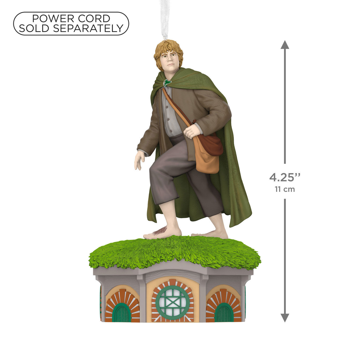 Lord of the Rings Samwise Gamgee Keepsake Ornament measurement image number 3