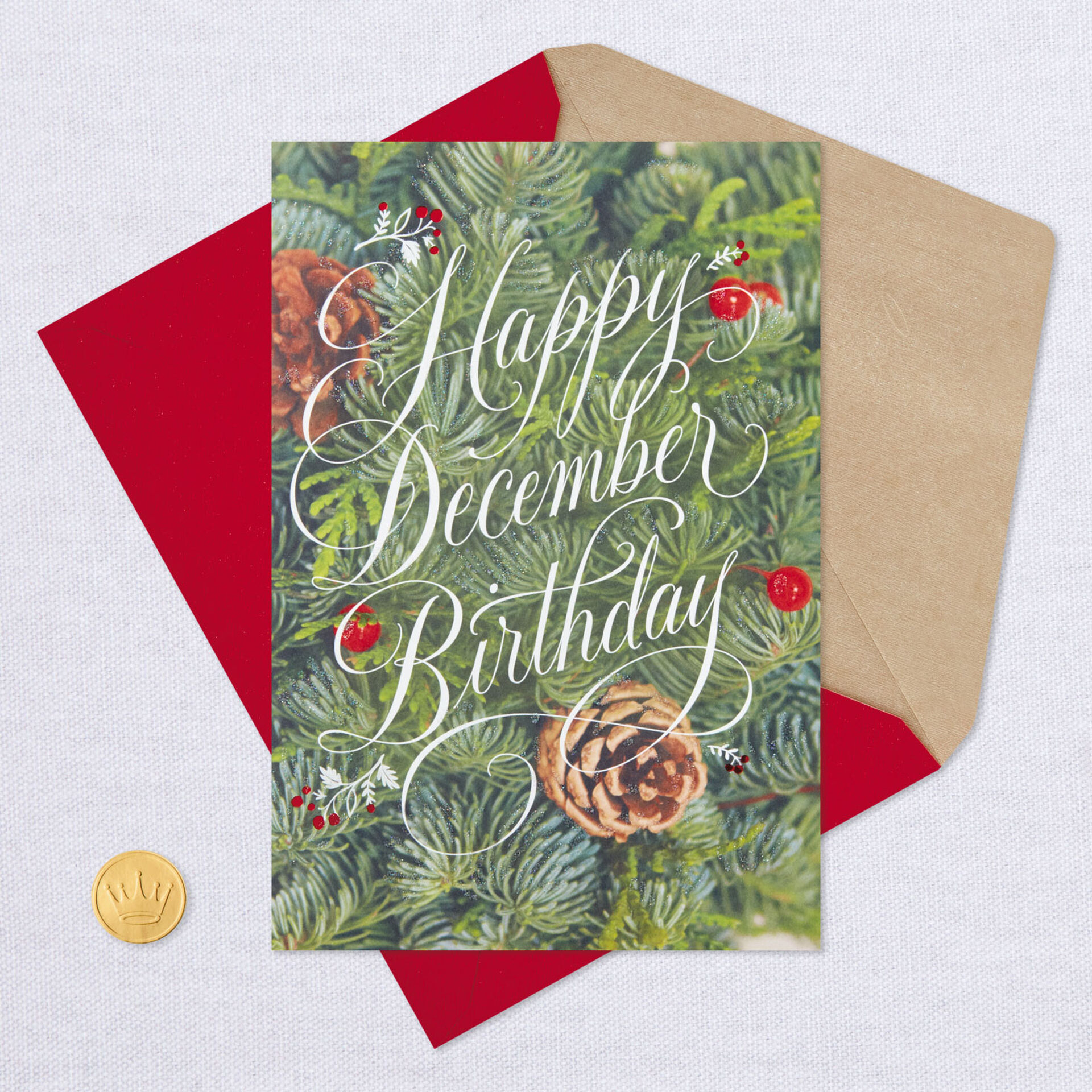 Celebrate the Season December Birthday Card Greeting Cards Hallmark
