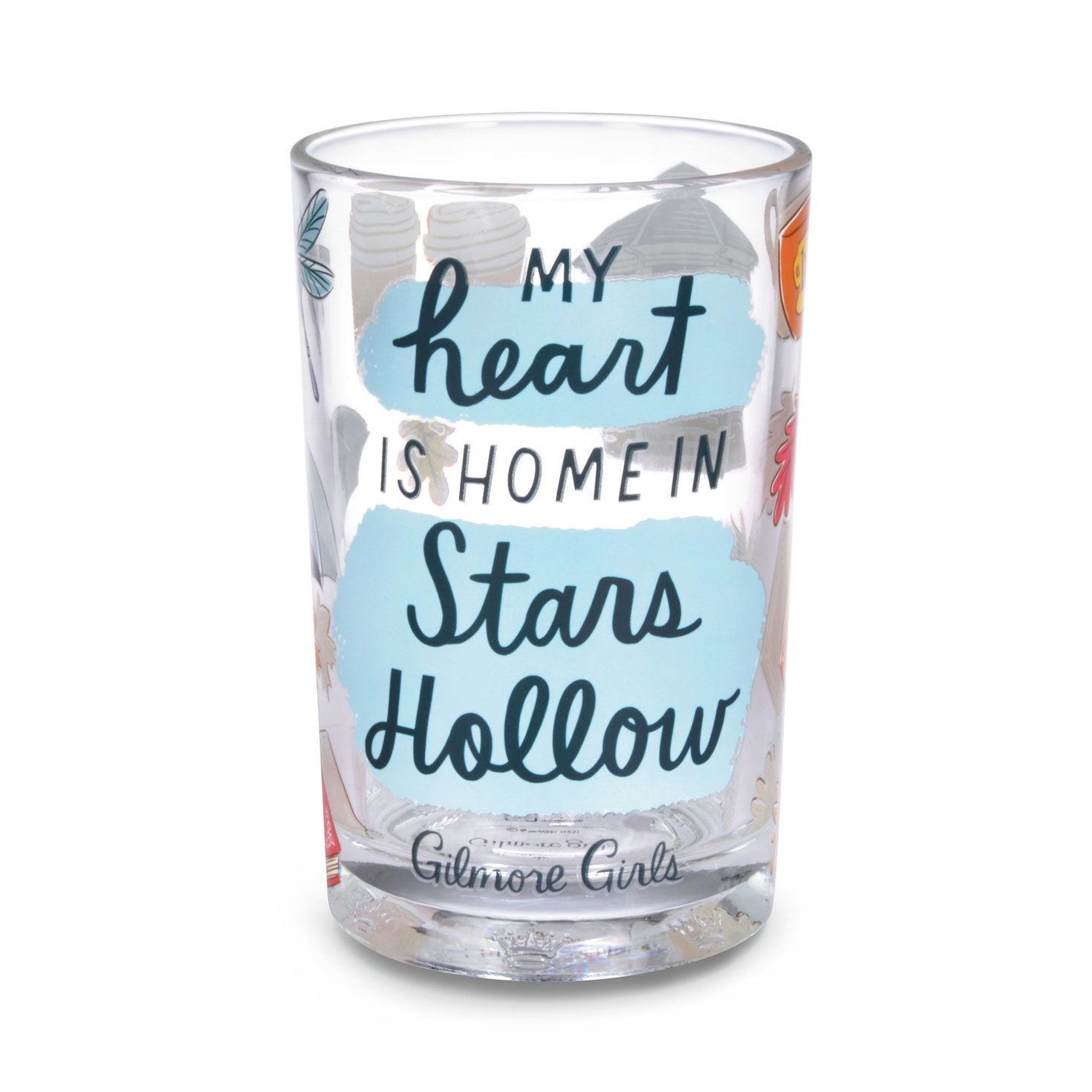 Gilmore Girls Stars Hollow Icons Collectible Drinking Glass, 13.5 oz.