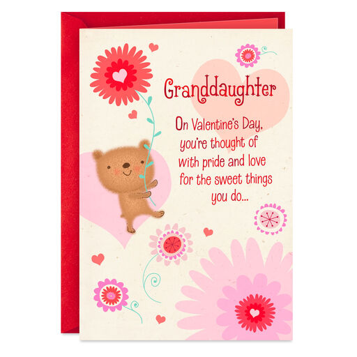 So Much to Love About You Valentine's Day Card for Granddaughter, 