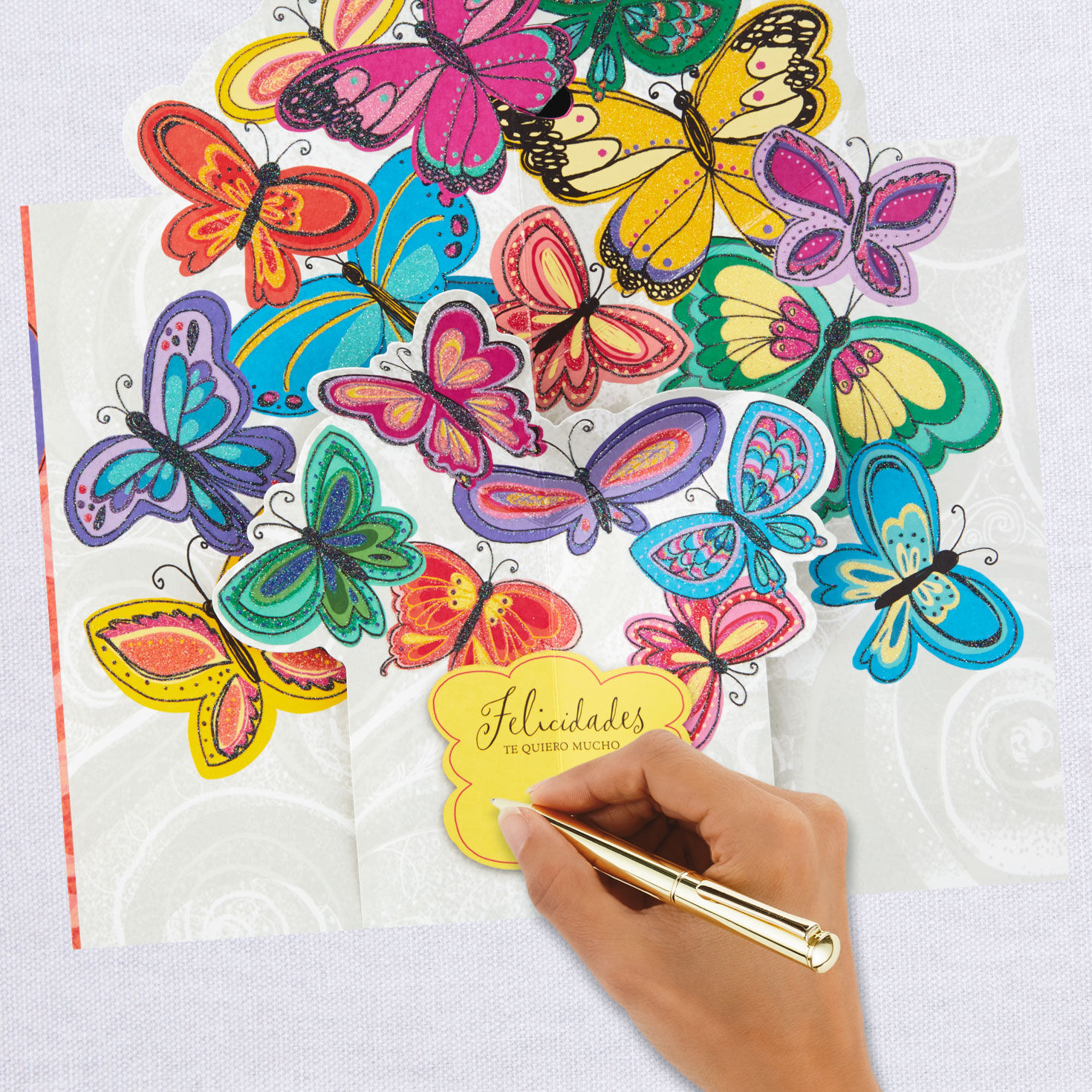 Butterfly Bouquet Spanish-Language Pop Up Birthday Card for only USD 5.99 | Hallmark