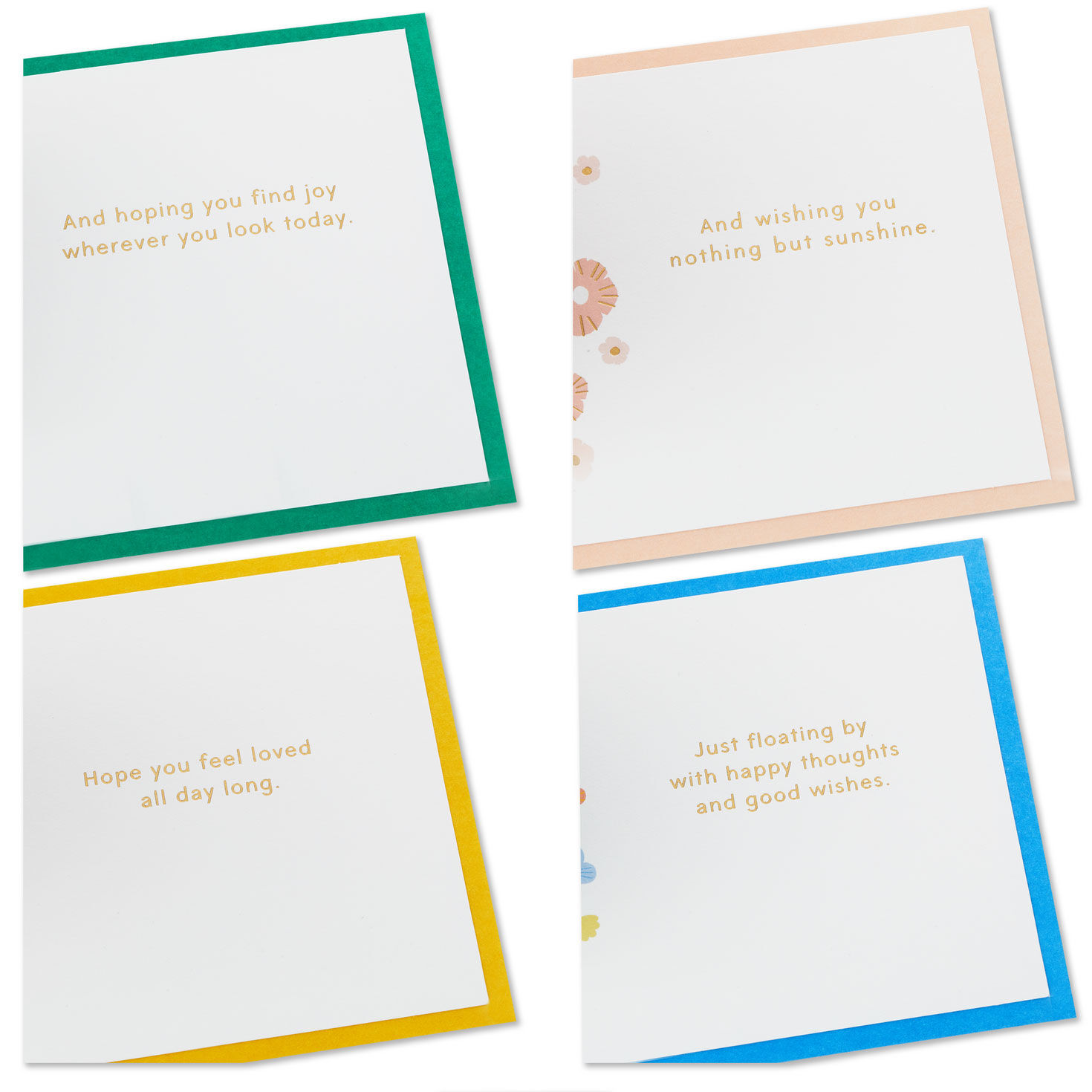 Bright and Cheery Nature Pop-Up Assorted Thinking of You Cards, Pack of 4, , large image number 4