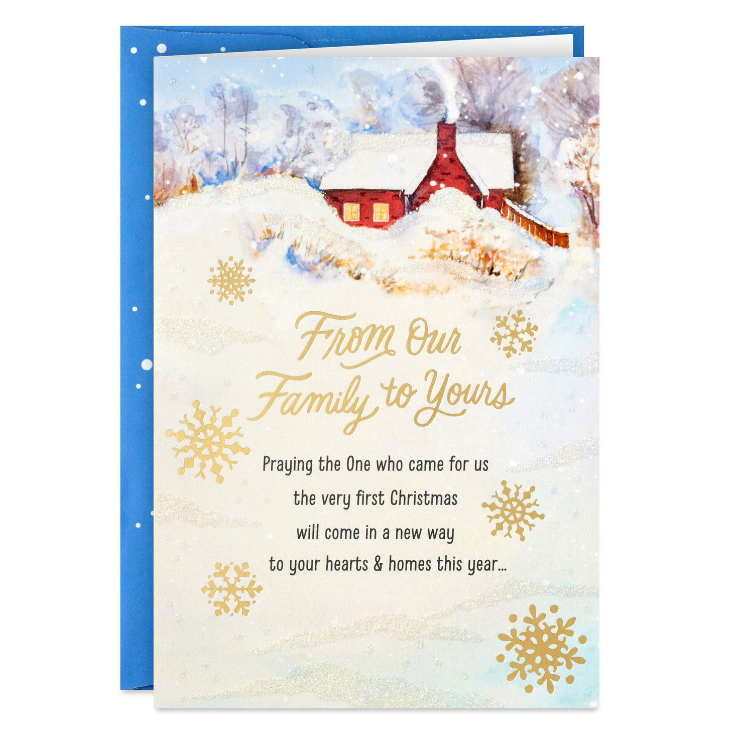 God's Blessings Religious Boxed Christmas Cards, Pack of 16, , large image number 2