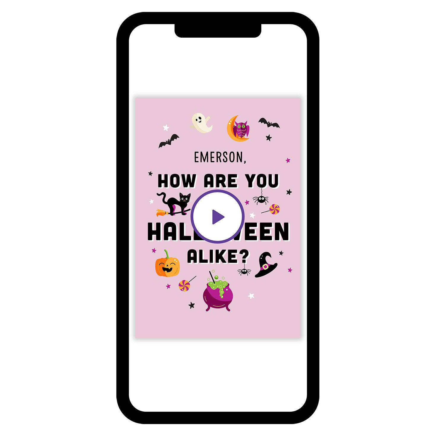 You Make Life Fun Custom Halloween eCard for Kid