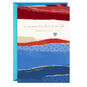 Red, White & Blue Love Card for Veteran Card Front image number 1