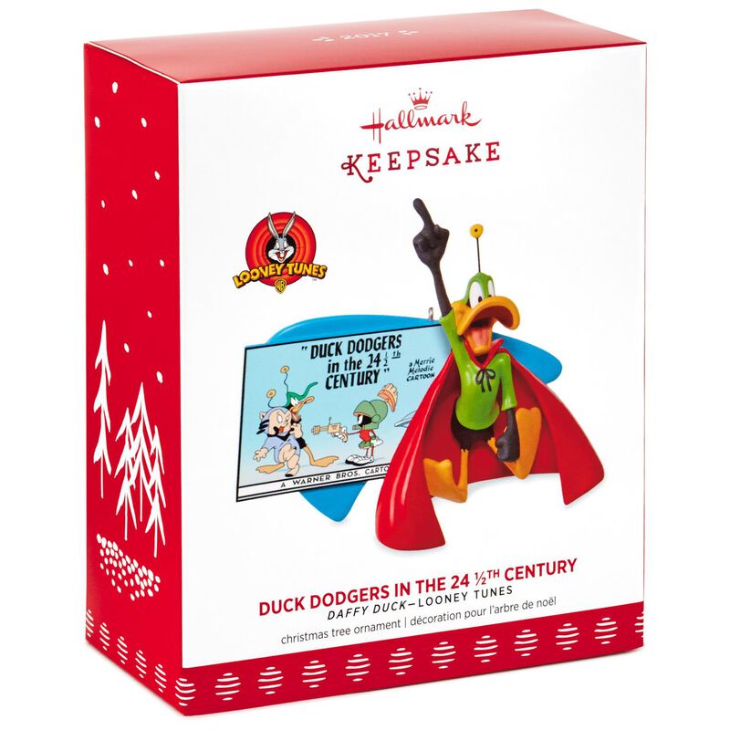 Looney Tunes Duck Dodgers in the 24 1/2th Century Daffy Duck Ornament ...