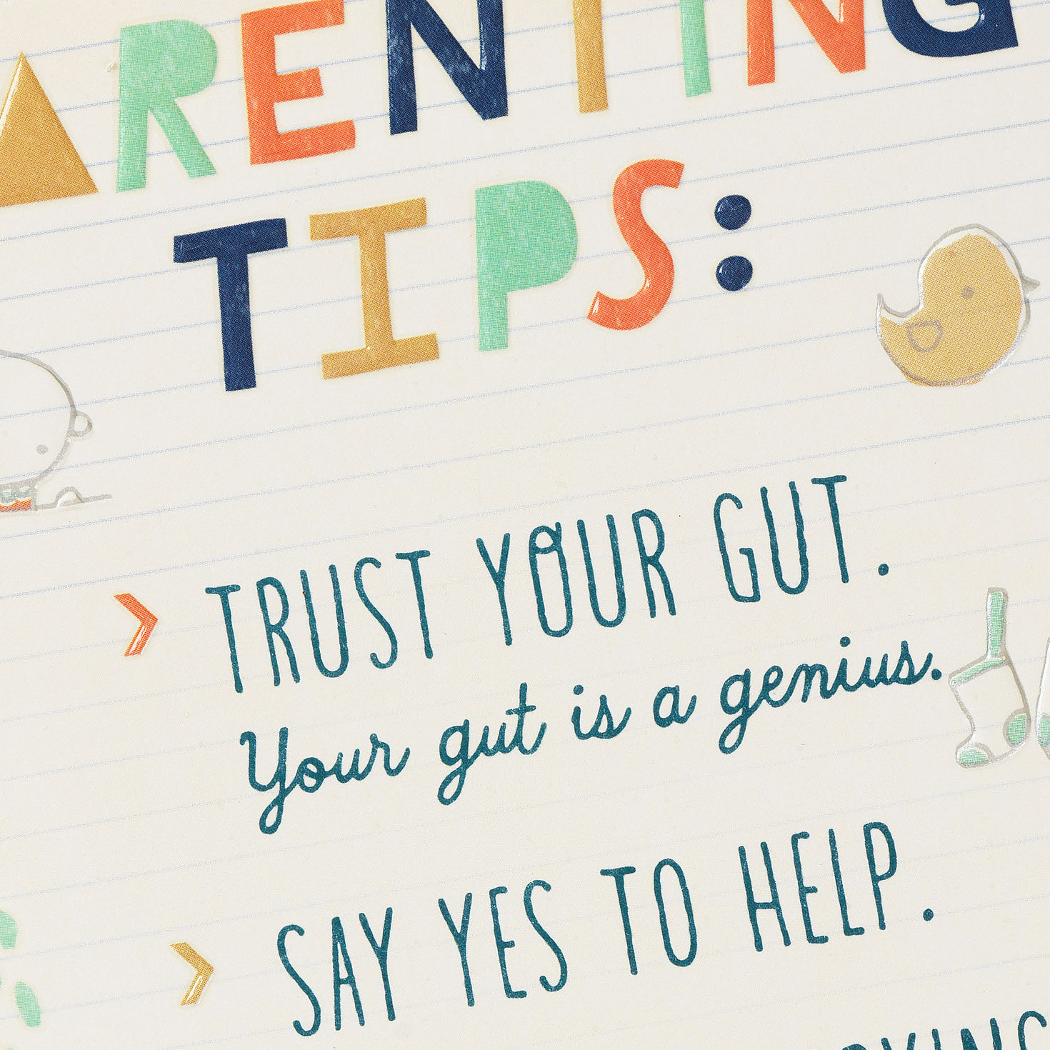 Parenting Tips New Baby Card for only USD 2.99 | Hallmark