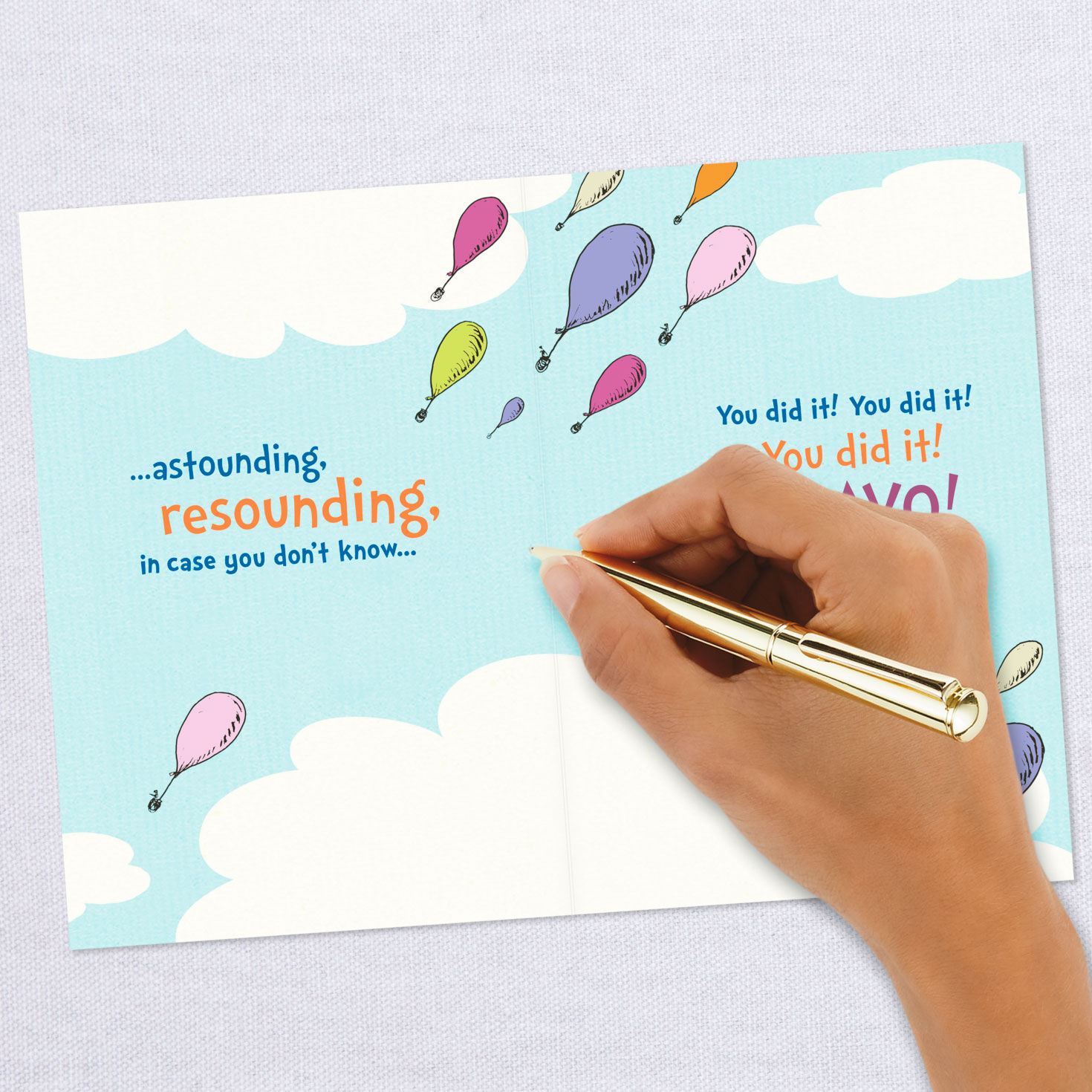 Dr. Seuss™ Elephant Parade Congratulations Card for only USD 4.59 | Hallmark