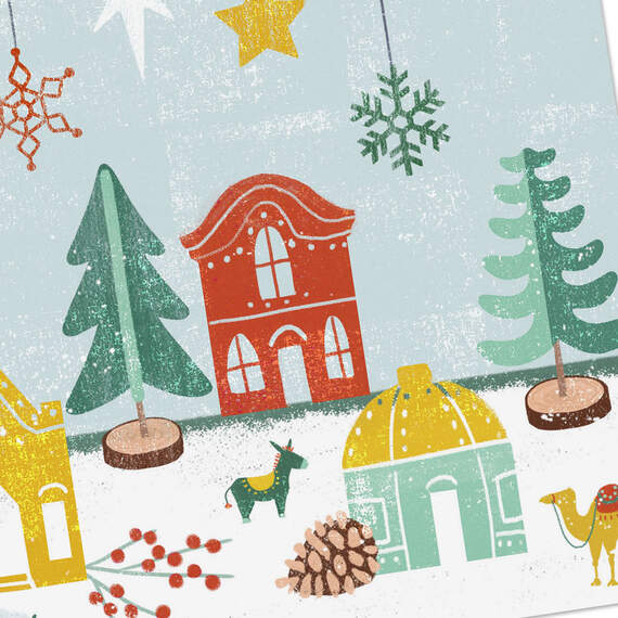 Your Joyful Spirit Spanish-Language Christmas Card for Grandson, , large image number 4