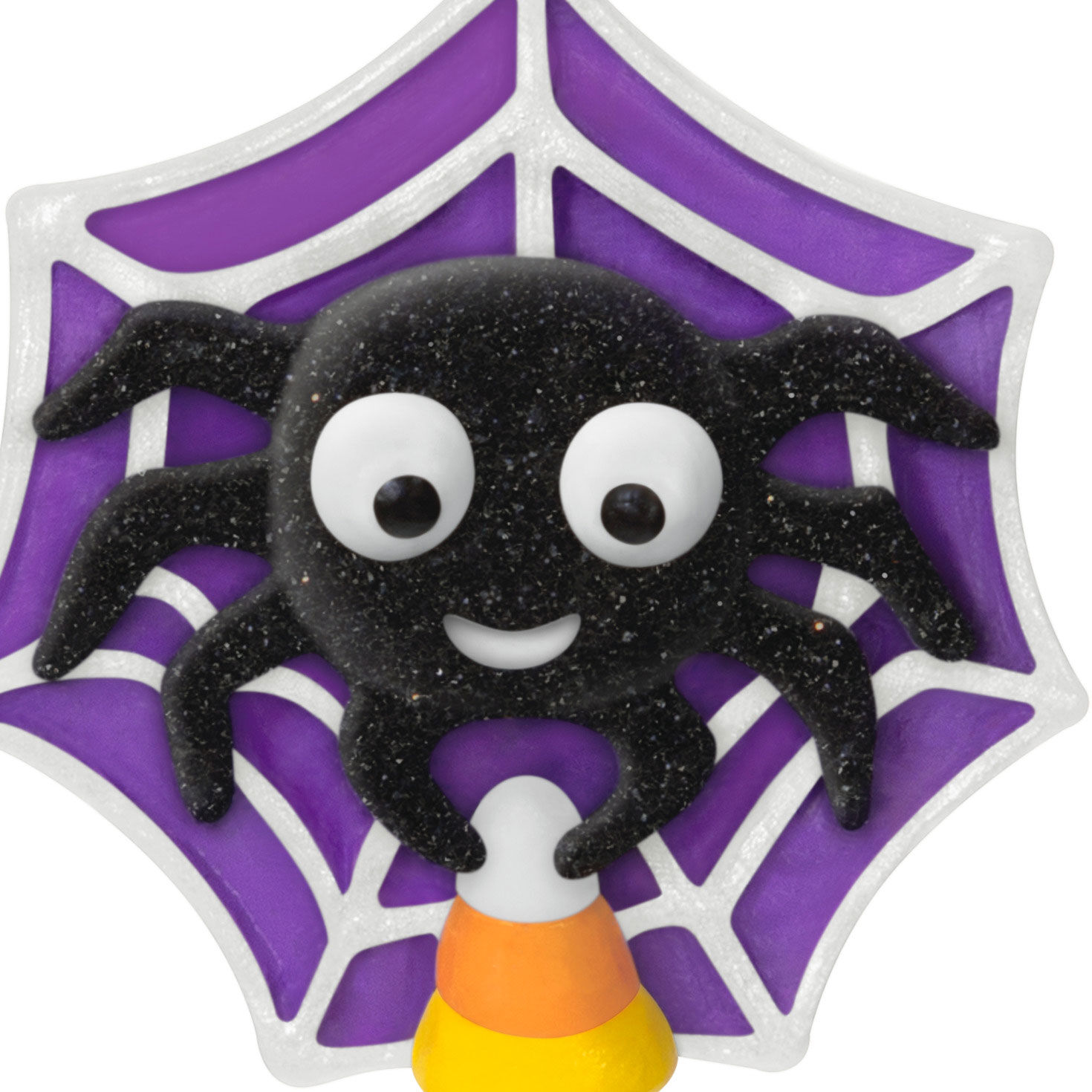 Spider With Candy Corn Keepsake Ornament closeup view image number 5