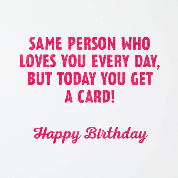 Peanuts® Guess Who Loves You Funny Birthday Card, , large image number 2