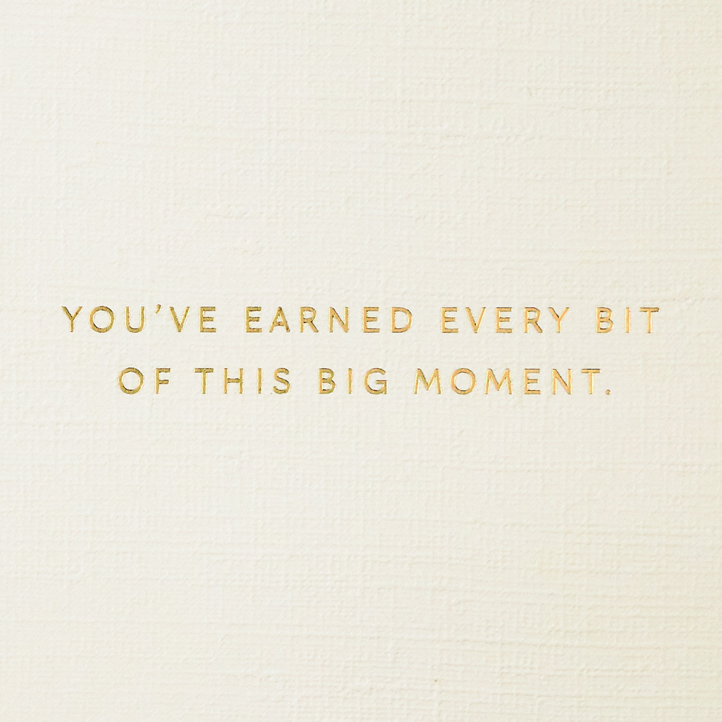 Blue and Gold Repeated Lettering Congrats Card Sentiment image number 2
