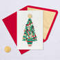 Elegant Tree Very Merry Christmas Card, , large image number 5