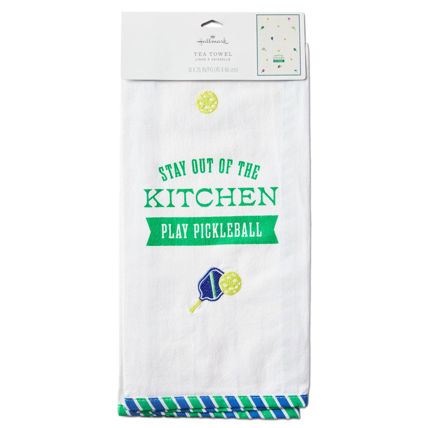 Pickleball-Themed Kitchen Towel  image number 5