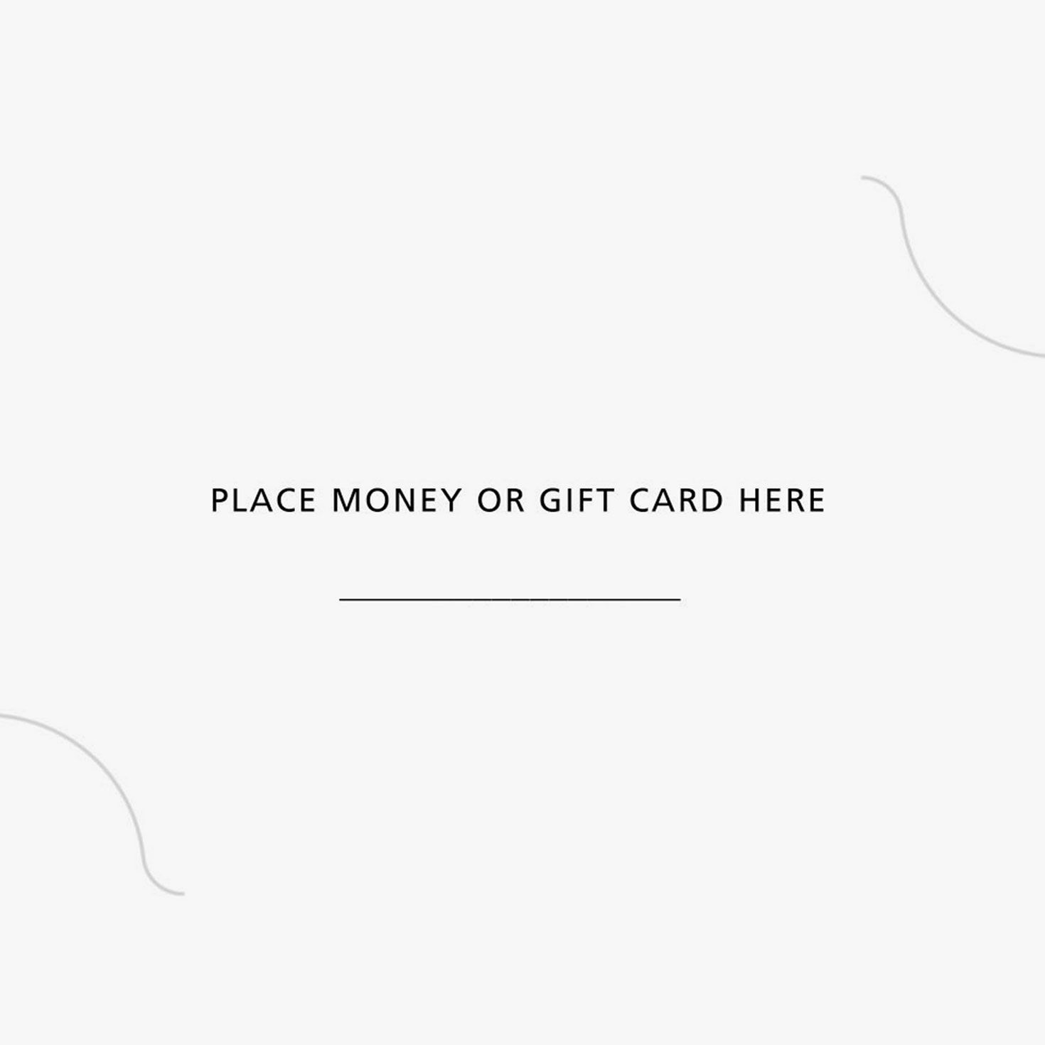 Red With Green Holly Christmas Money Holder Card Sentiment image number 3