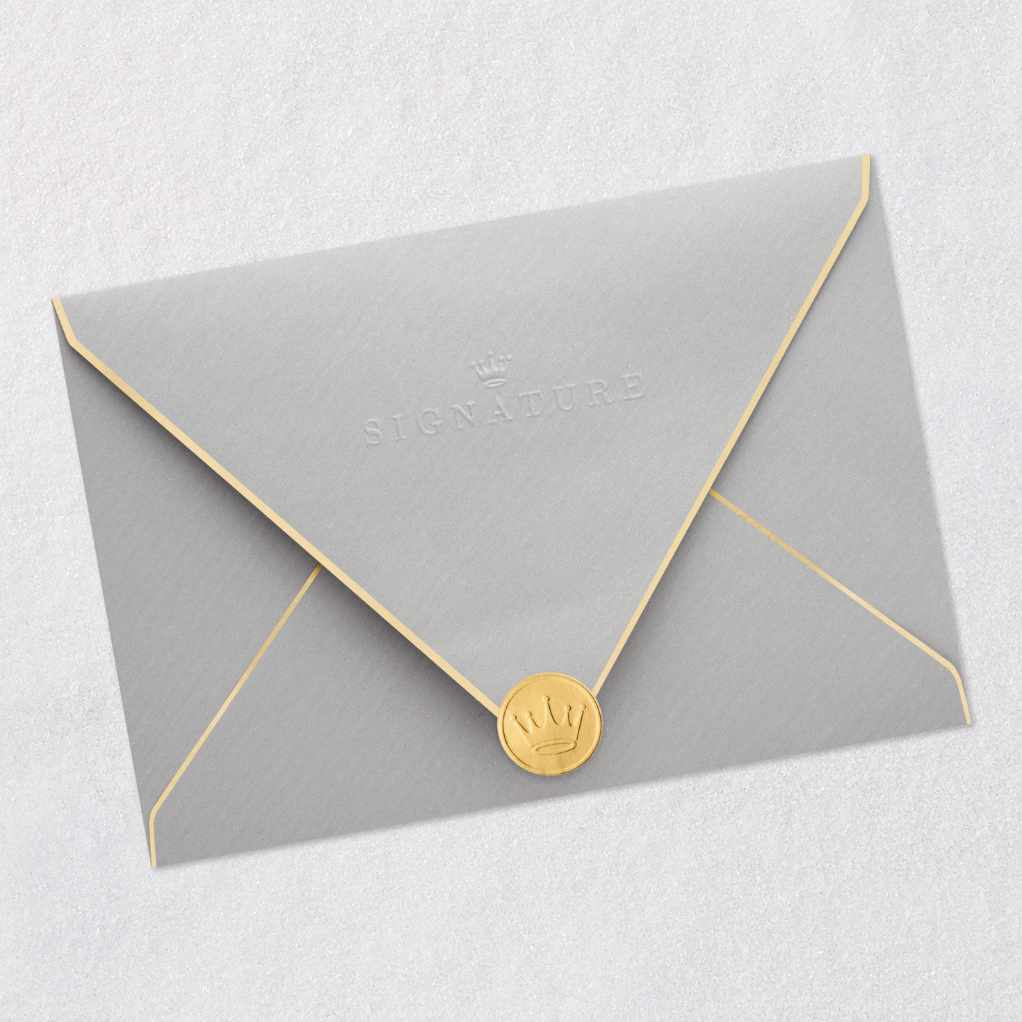 Woman's Fancy Outfit Birthday Card for Her Envelope Back with Seal image number 8