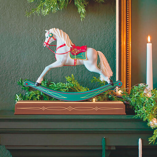 Rocking Horse Memories Tabletop Decoration With Motion, 