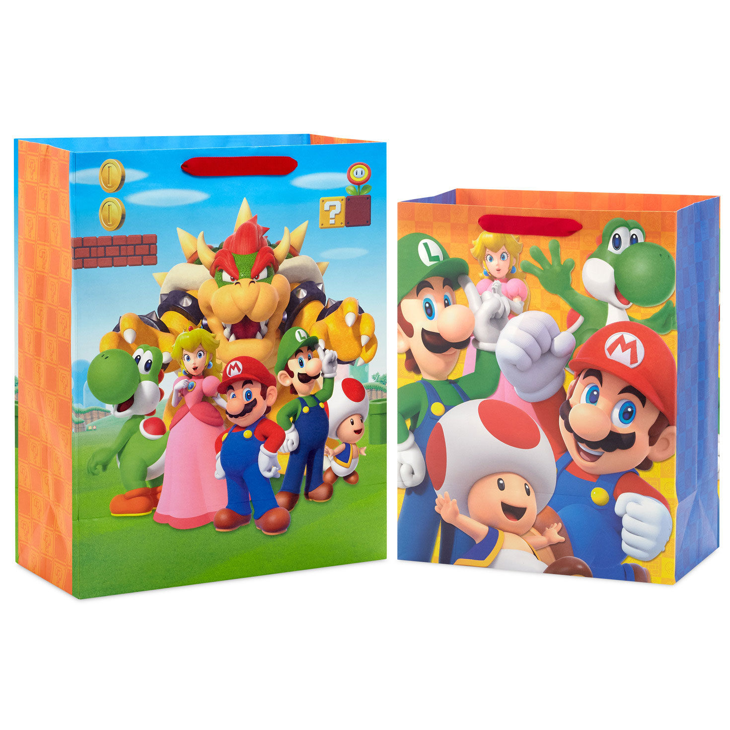 Nintendo Super Mario&trade; Video Game Fun 2-Pack Assorted Gift Bags, , large image number 6
