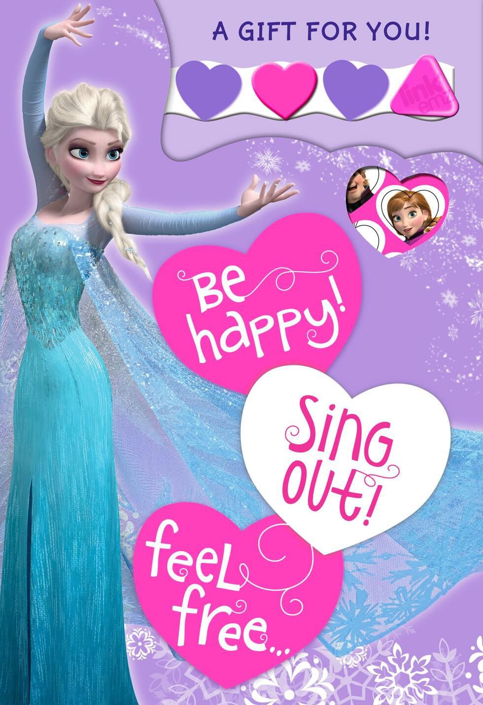 disney-frozen-elsa-valentine-s-day-card-with-link-emz-wristband-greeting-cards-hallmark