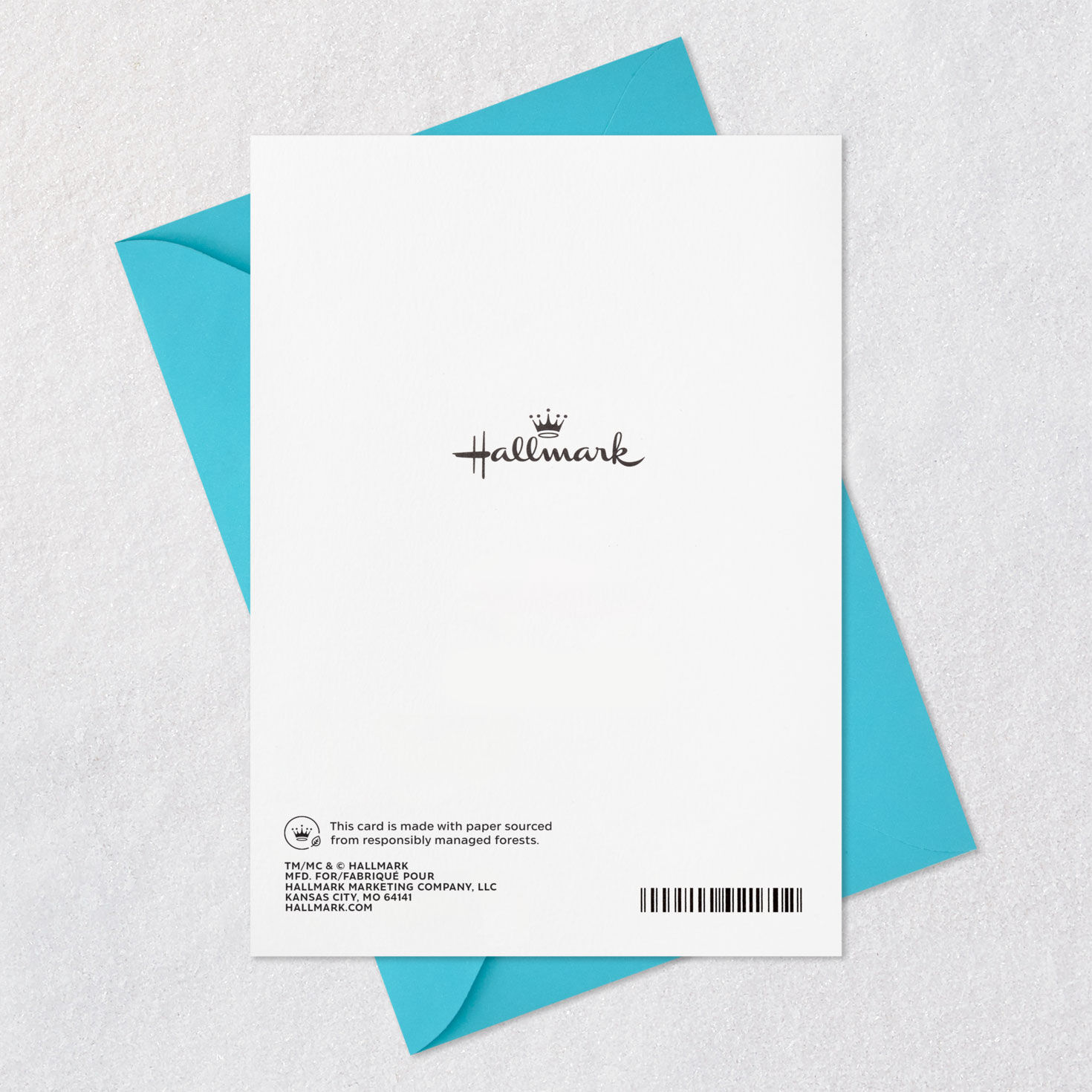 Copper Heart on Blue Romantic Love Card  image number 7