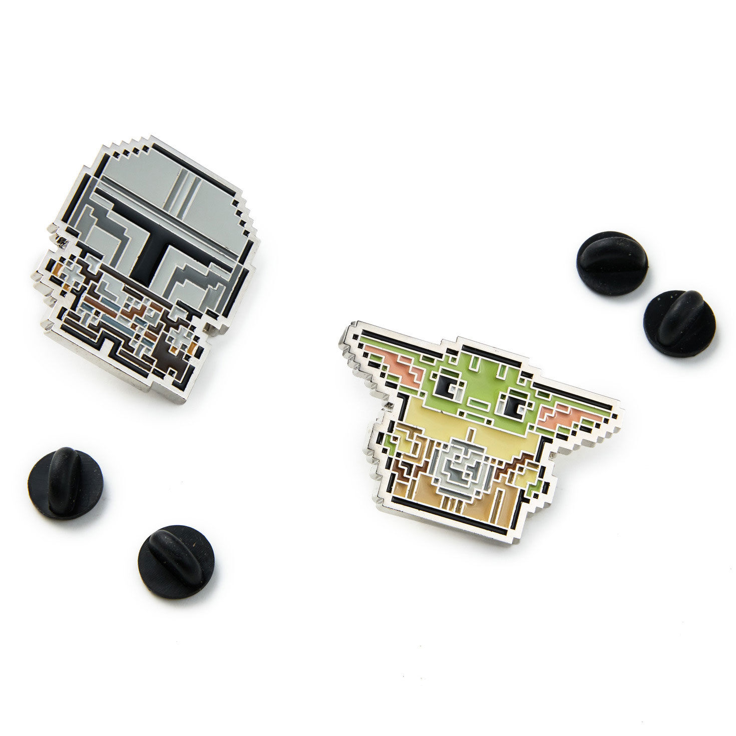 Star Wars&trade; May the 4th Enamel Pins front with backs off image number 3