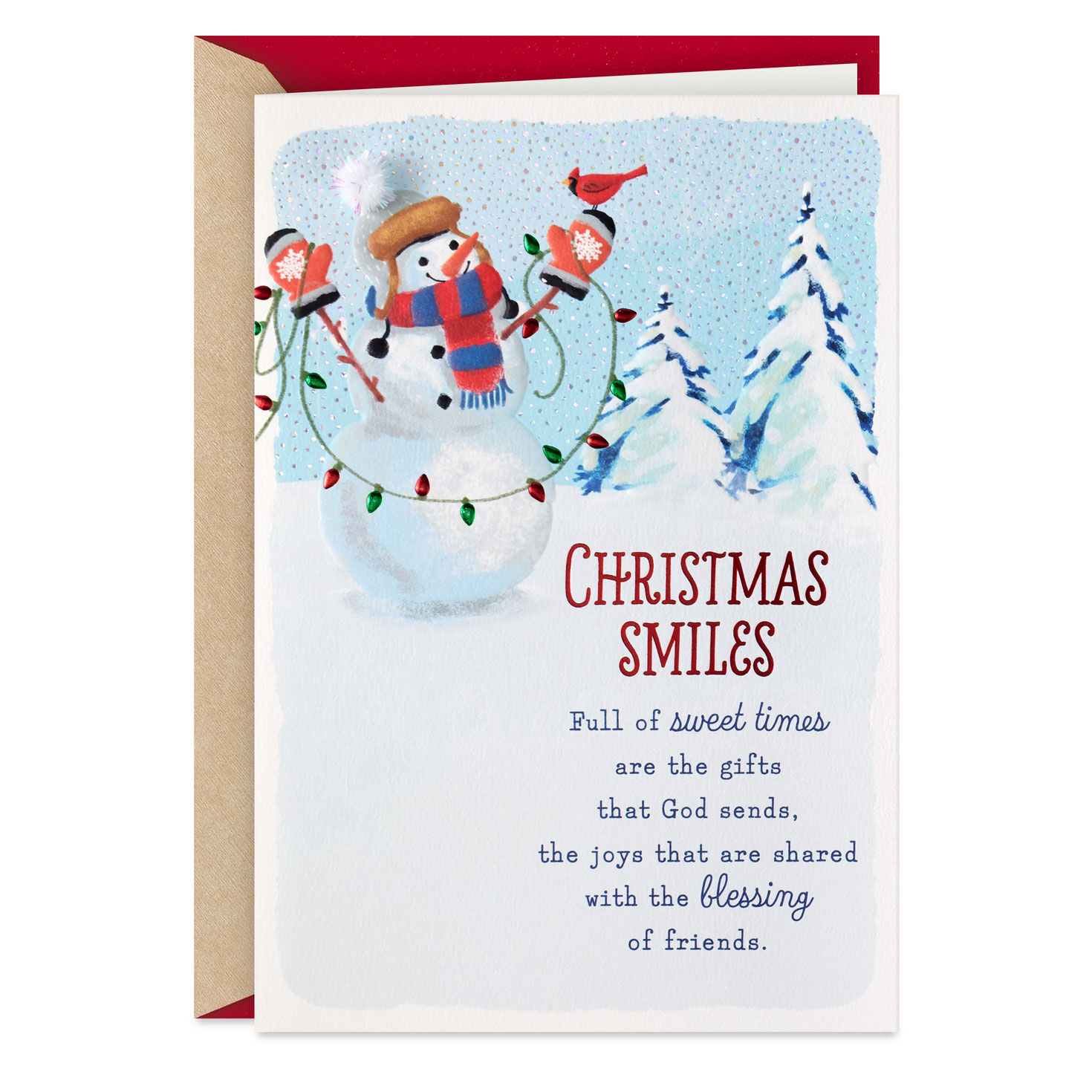 The Sweet Gifts That God Sends Christmas Card for Friend