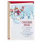 Snowman Blessing Christmas Card for Friend Card Front image number 1