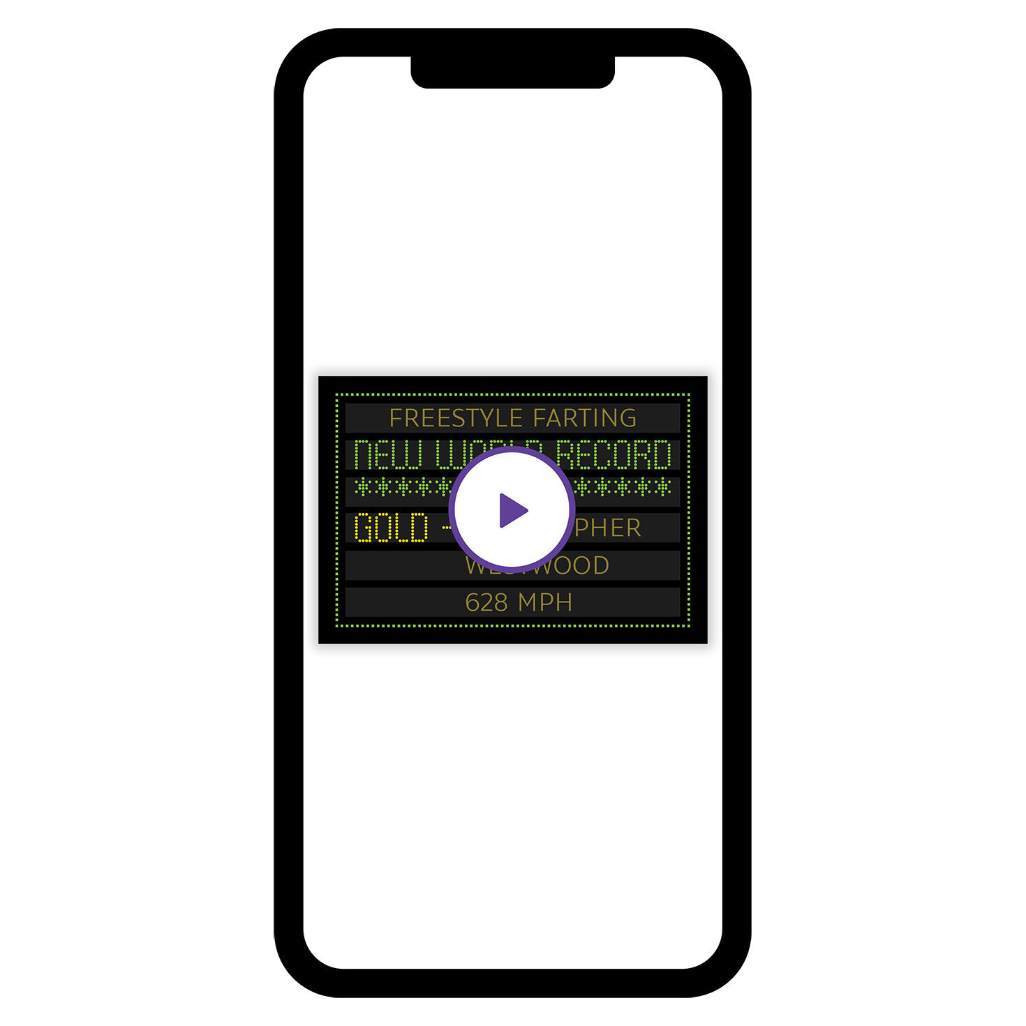 World Record Holder Board Funny Celebration eCard