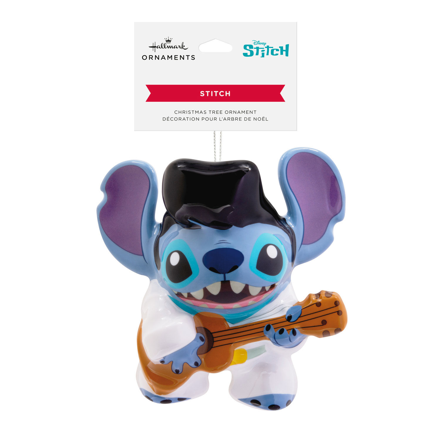 Lilo & Stitch Elvis Stitch Christmas Ornament Package Front image number 7