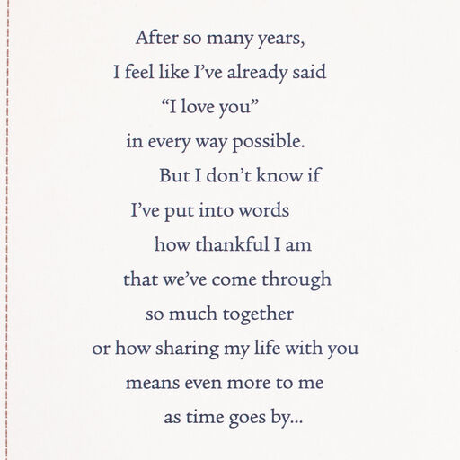 We've Come Through So Much Together Father's Day Card for Husband, 