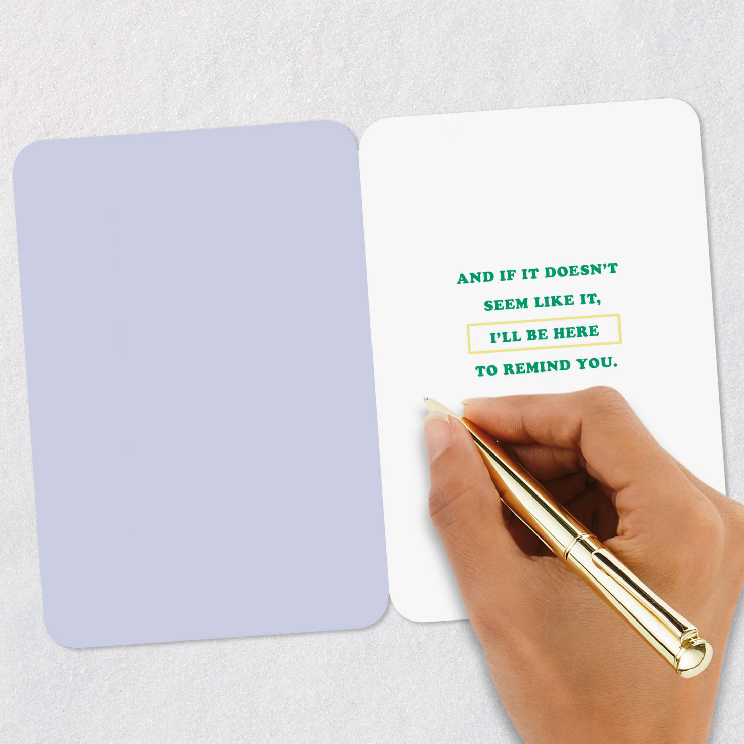 Smiley Face Spoiler Alert Encouragement Card Signing card image number 6