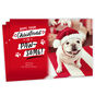 Paw-Some Pet Flat Christmas Photo Card, , large image number 1