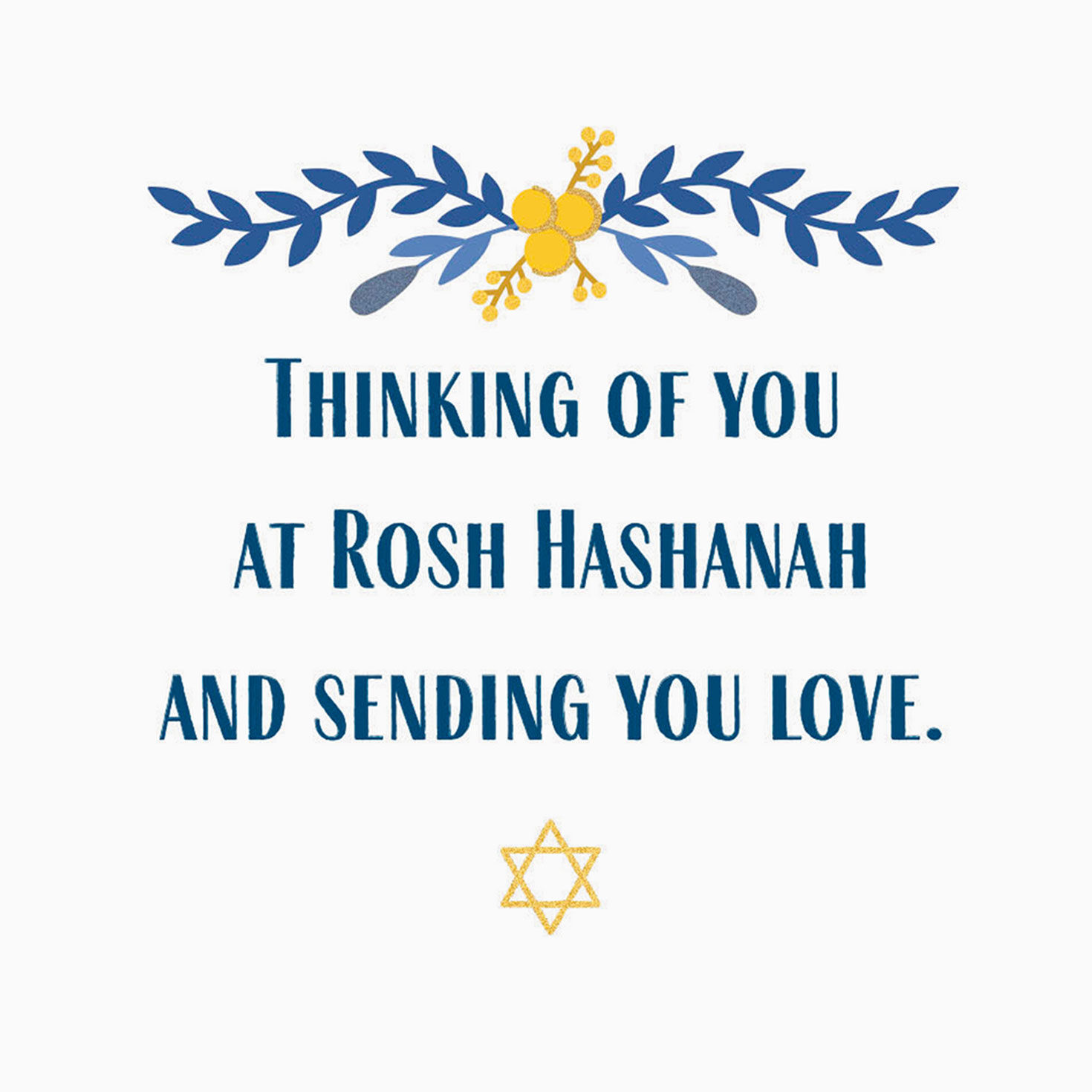Peace, Comfort and Faith Rosh Hashanah Card for only USD 3.99 | Hallmark
