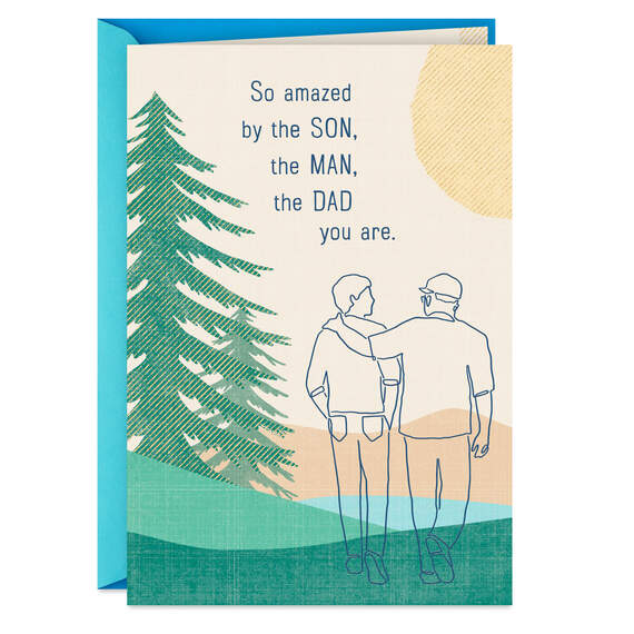 So Amazed by You Father's Day Card for Son