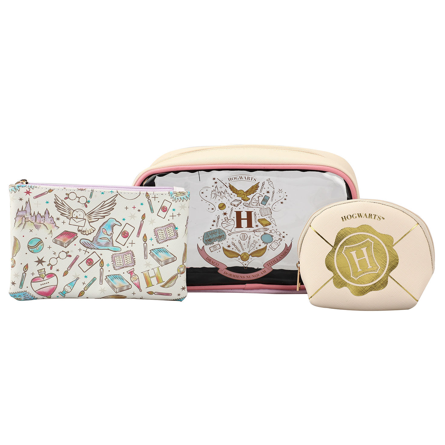 BioWorld Harry Potter Hogwarts Travel Pouches, Set of 3 for only USD 24.99 | Hallmark