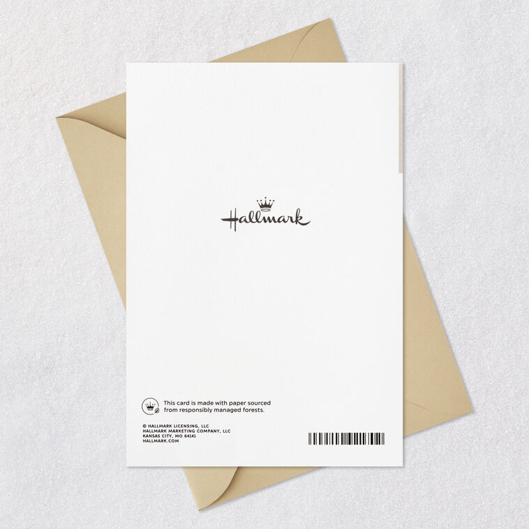 Heart-Shaped Rock Sympathy Card Card Back with Envelope image number 7